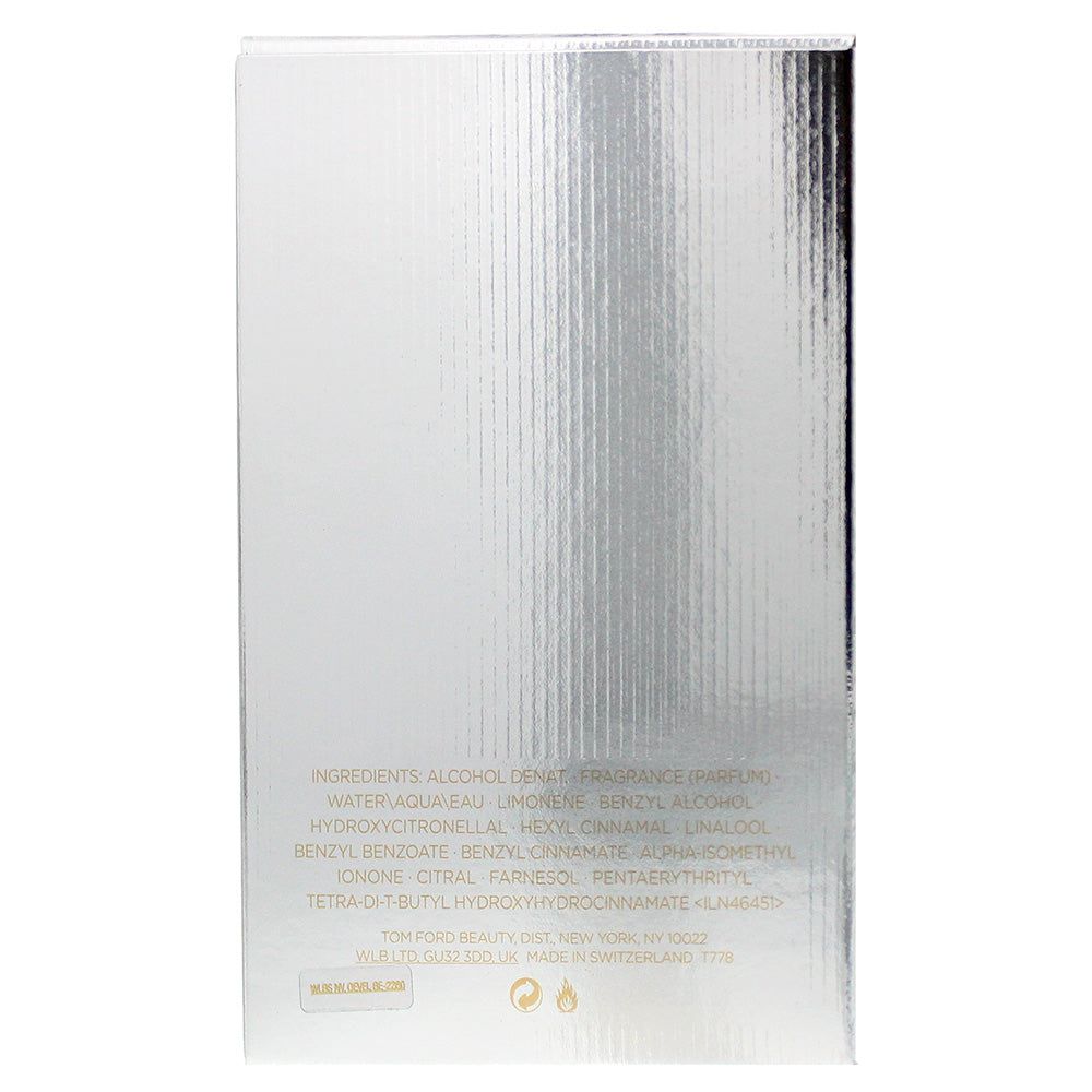 Tom Ford Metallique Eau de Parfum 100ml - Ingredients