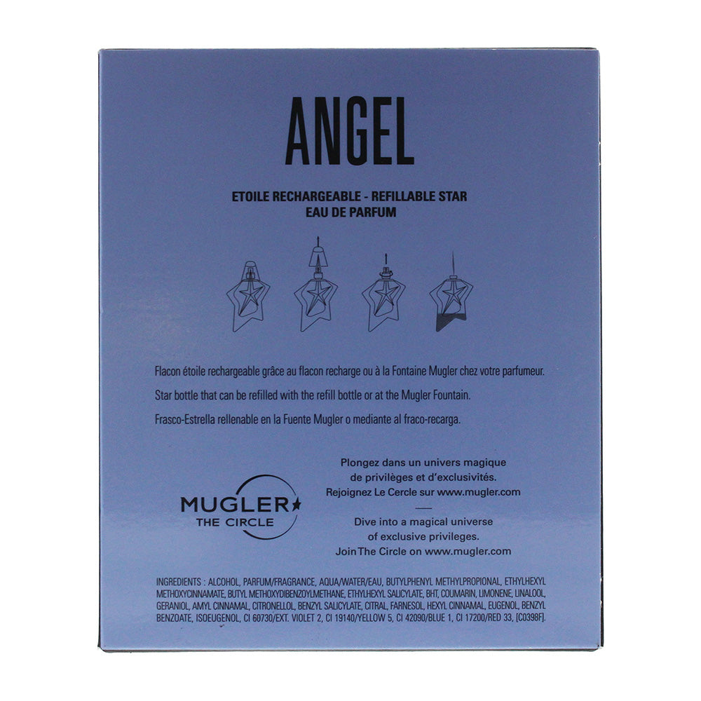Mugler Angel Refillable Eau De Parfum 15ml