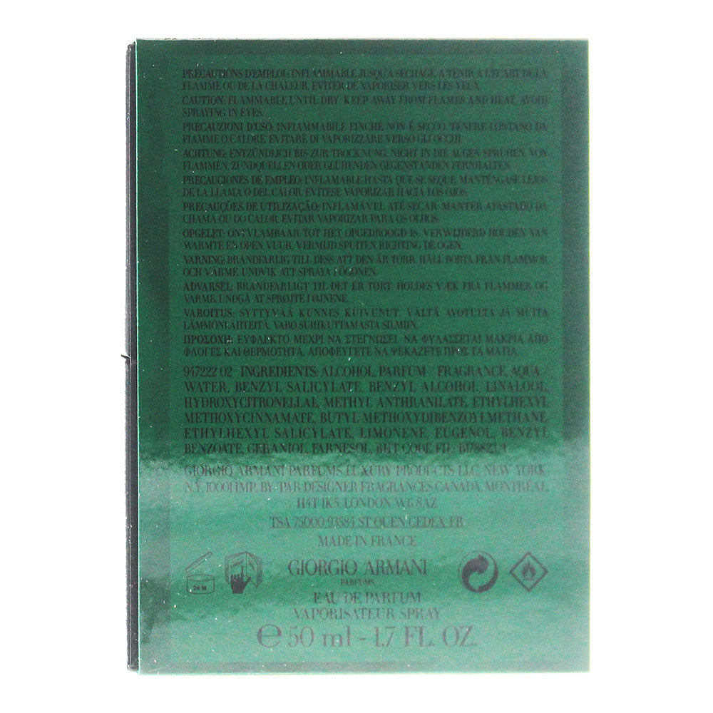 Giorgio Armani Privé Vert malachite Eau De Parfum 50ml