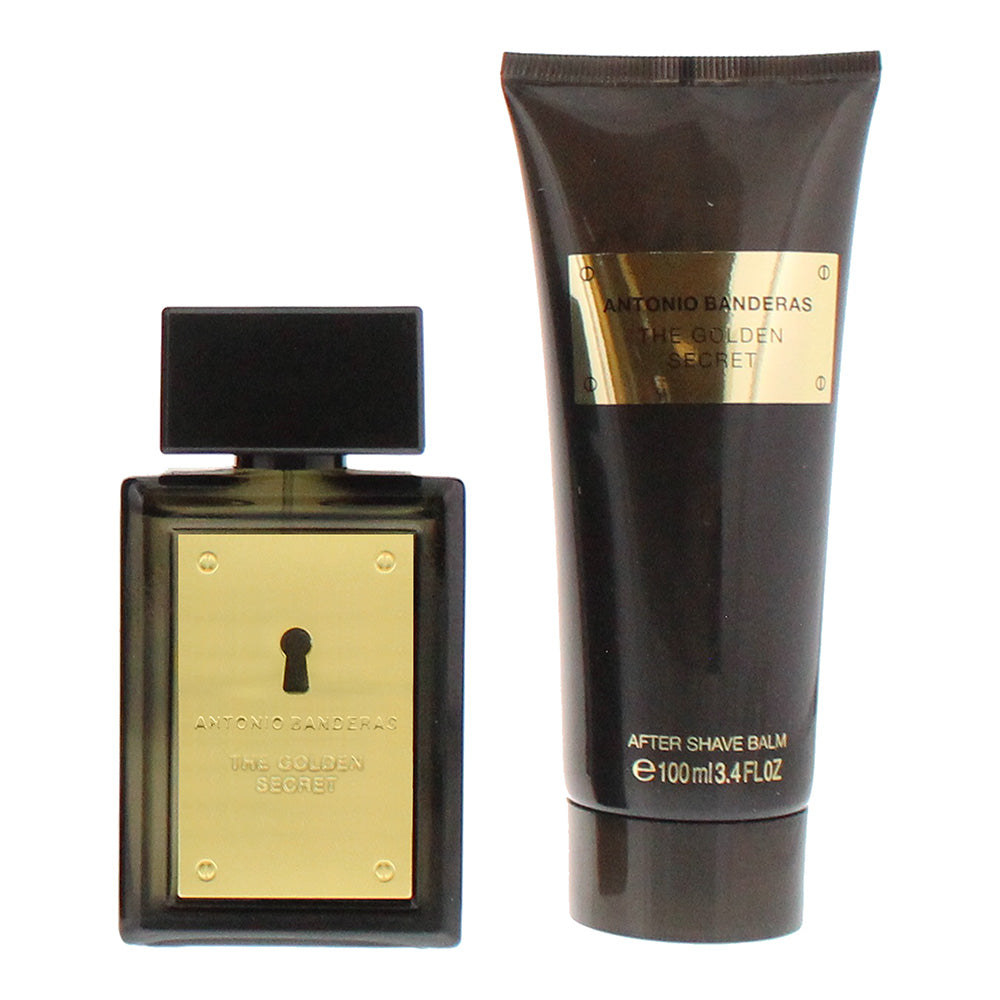 Antonio Banderas Golden Secret 2 Piece Set - Eau de Toilette 50ml -  Aftershave  - Product
