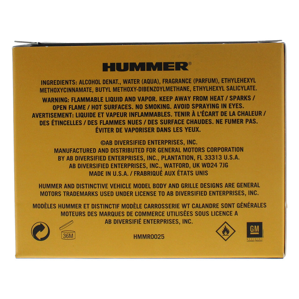 Hummer Eau De Toilette 75ml