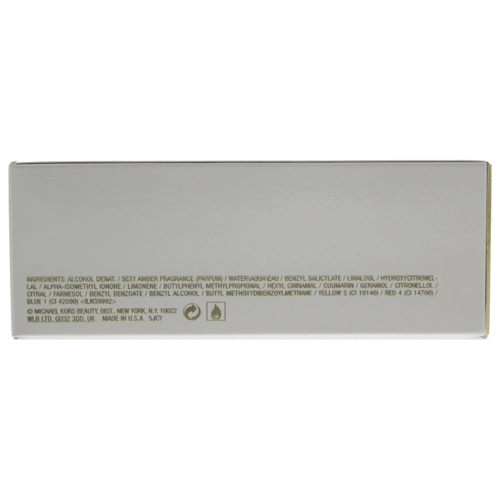 Michael Kors Stylish Amber Eau de Parfum 50ml - Ingredients