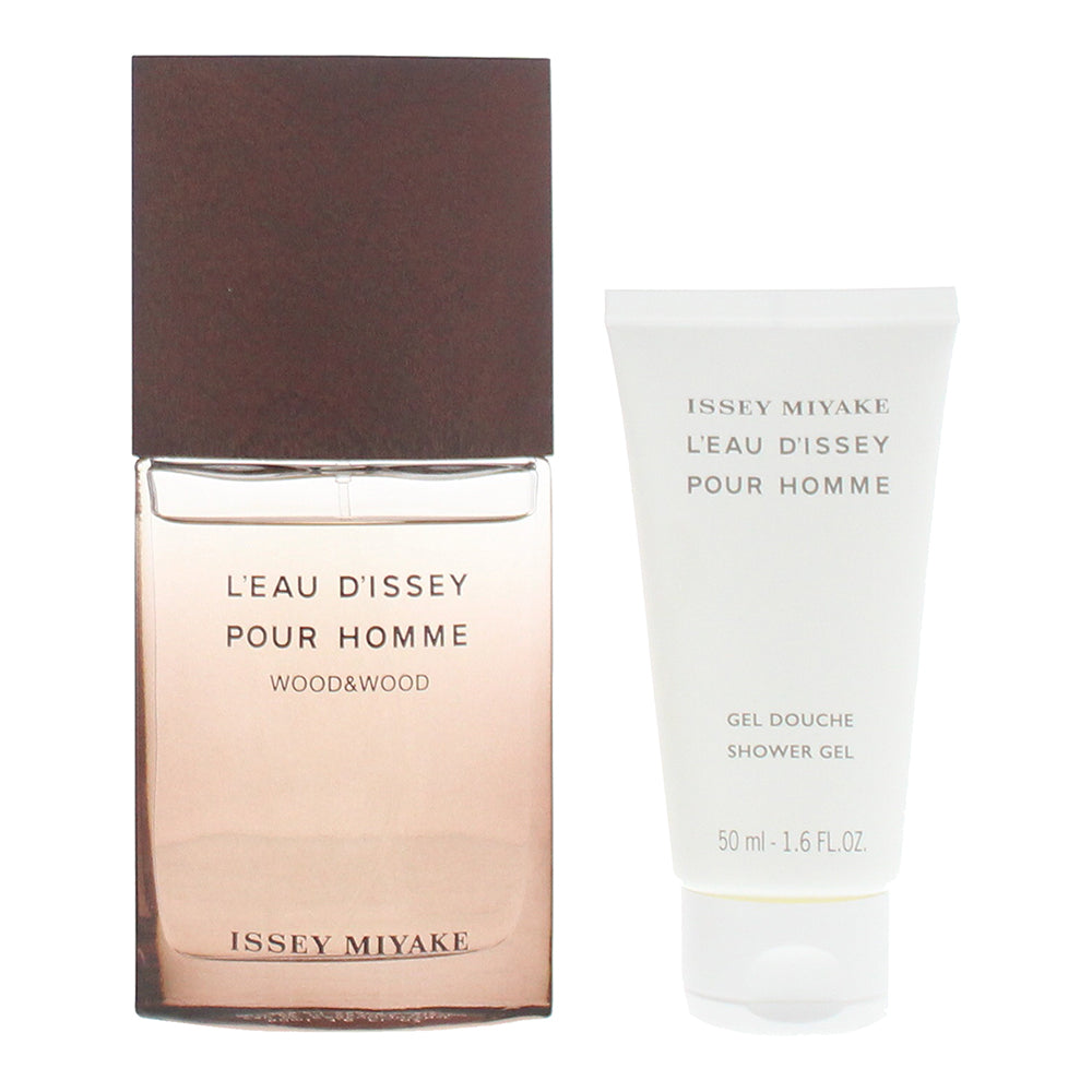 Issey Miyake L'eau D'issey Pour Homme Wood & Wood 2 Piece Eau de Parfum 50ml Sho - Product