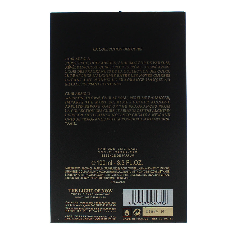 Elie Saab La Collection Des Cuirs Cuir Absolu Sublimateur De Parfum 100ml