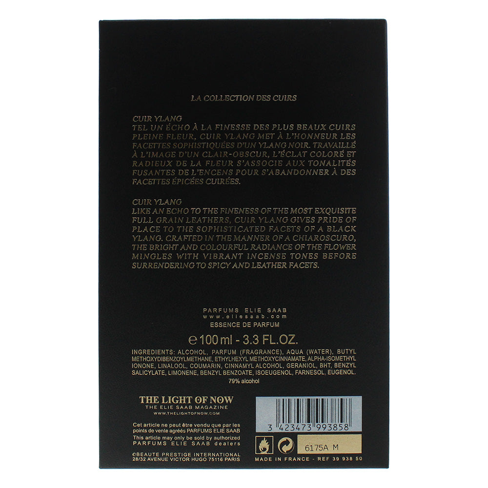 Elie Saab La Collection Des Cuirs Cuir Ylang Eau De Parfum 100ml