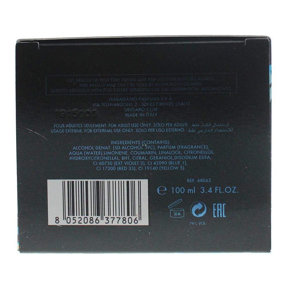 Emanuel Ungaro Ungaro For him Eau De Toilette 100ml