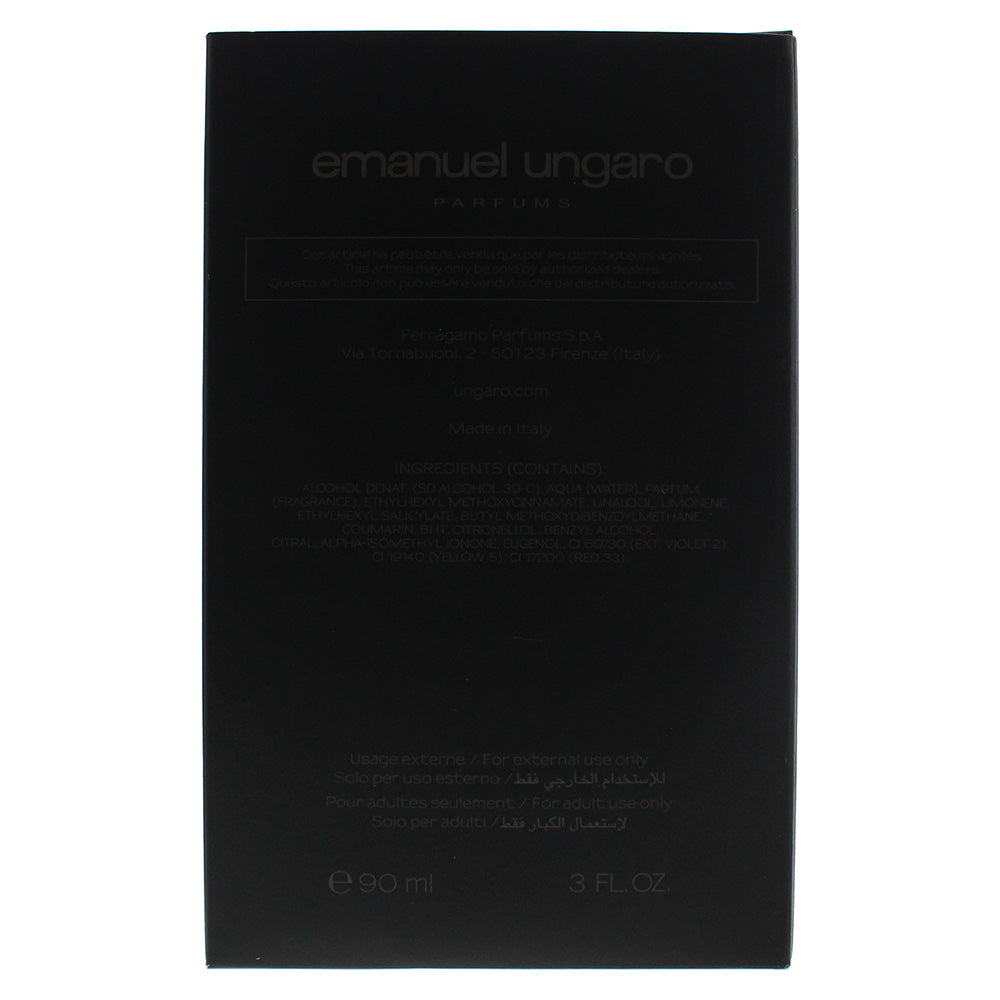 Emanuel Ungaro Masculin Eau De Toilette 90ml