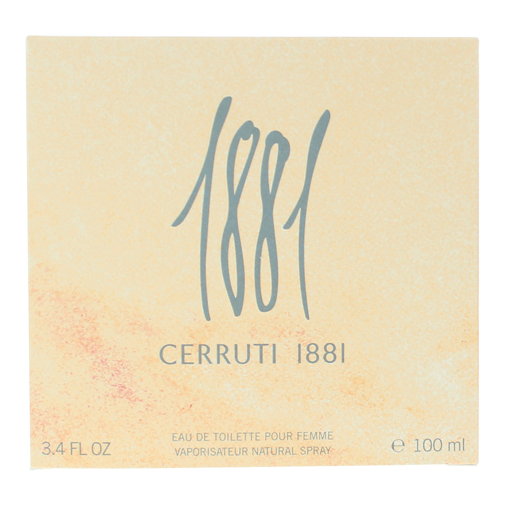 Cerruti 1881 Pour Femme Eau de Toilette 100ml - Box