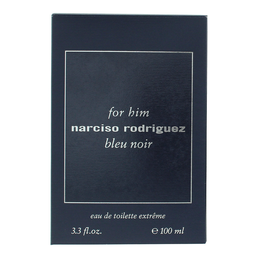 Narciso Rodriguez For Him Bleu Noir Extreme Eau de Toilette 100ml - Box
