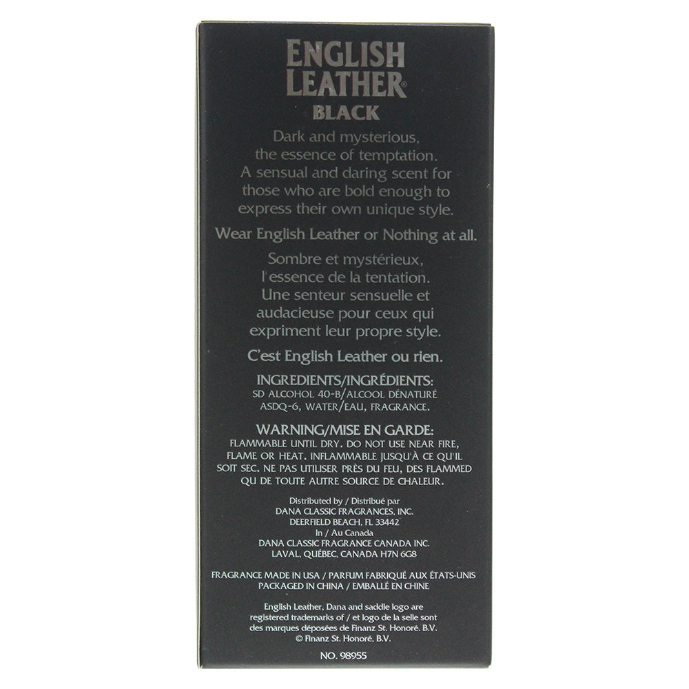 Dana English Leather Black Cologne 100ml