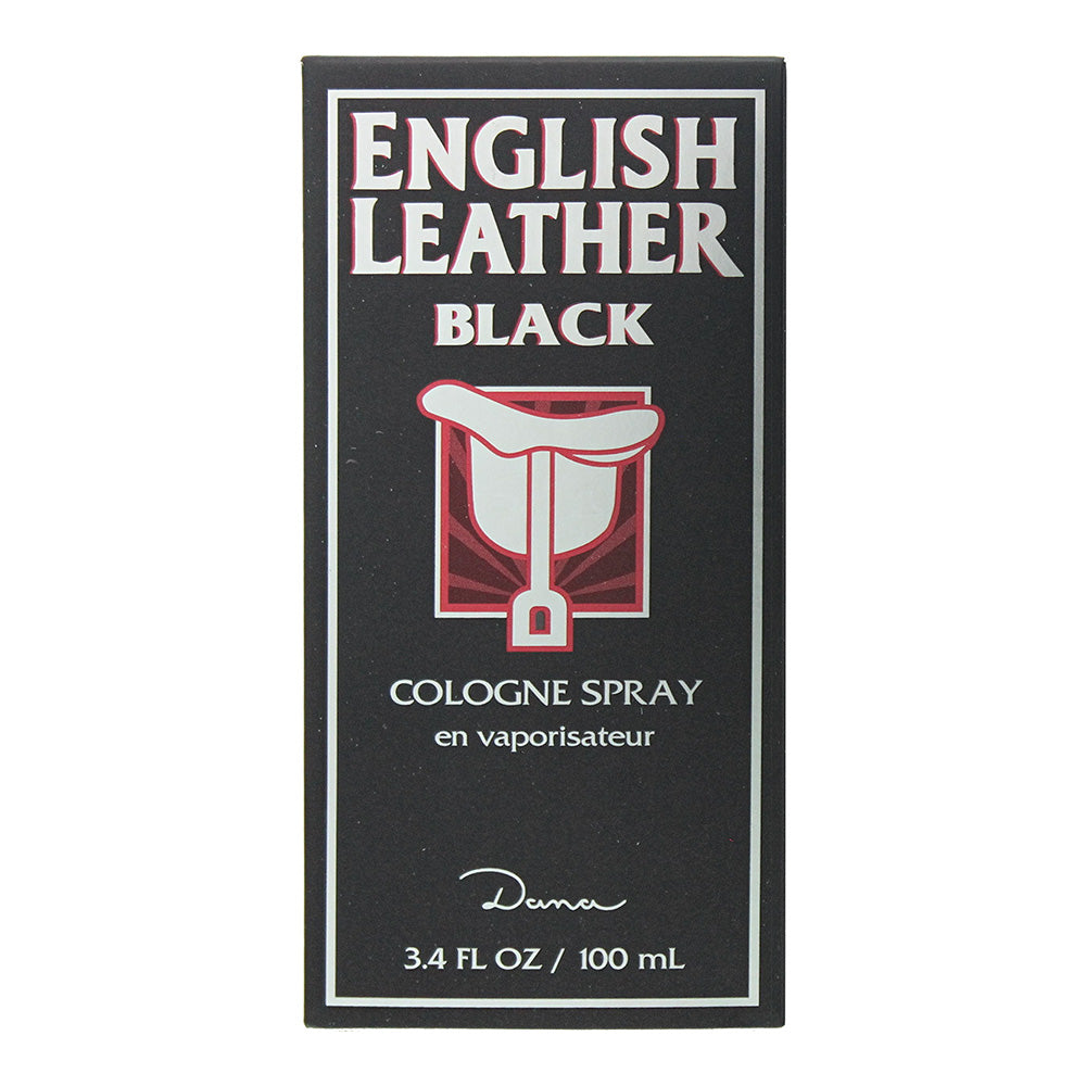 Dana English Leather Black Cologne 100ml - Box