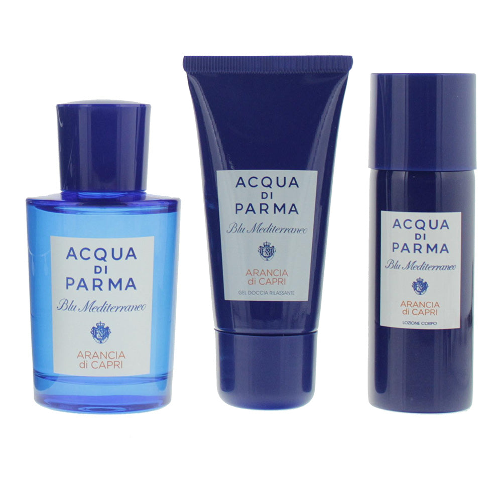 Acqua Di Parma Blu Mediterraneo Arancia Di Capri 3 Piece Eau de Toilette 75ML Sh - Product