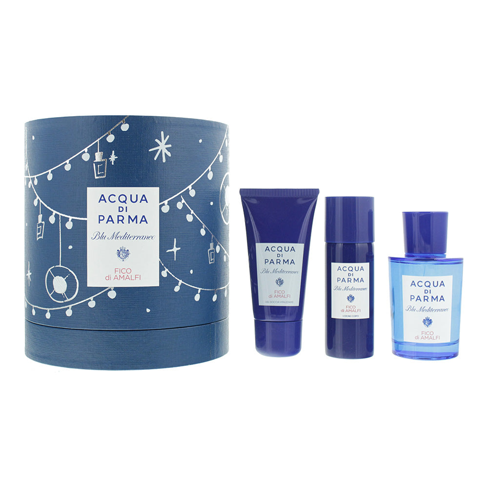 Acqua Di Parma Blu Mediterraneo Fico Di Amalfi 3 Piece Eau de Toilette 75ML Show
