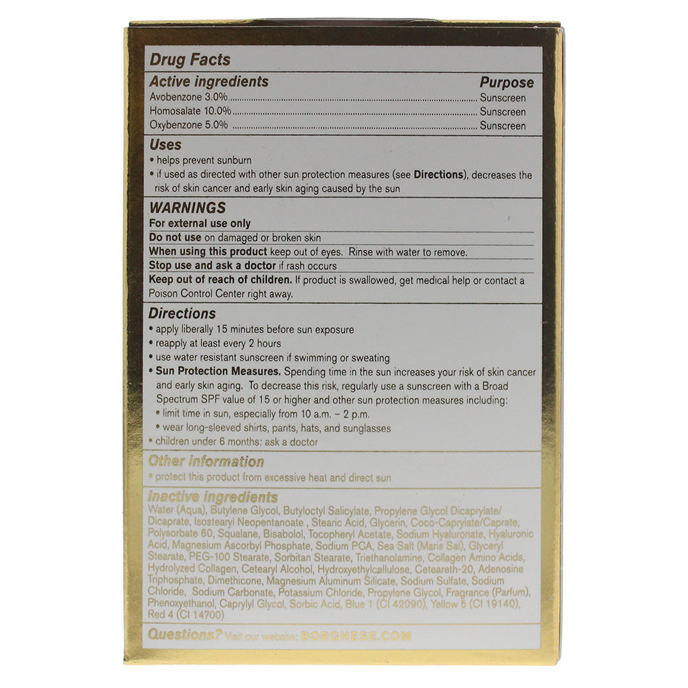 Borghese Protective Moisturiser 50ml