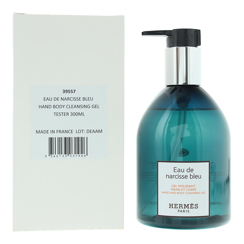 Hermès Eau de Narcisse Bleu Tester Hand And Body Cleansing Gel 300ml