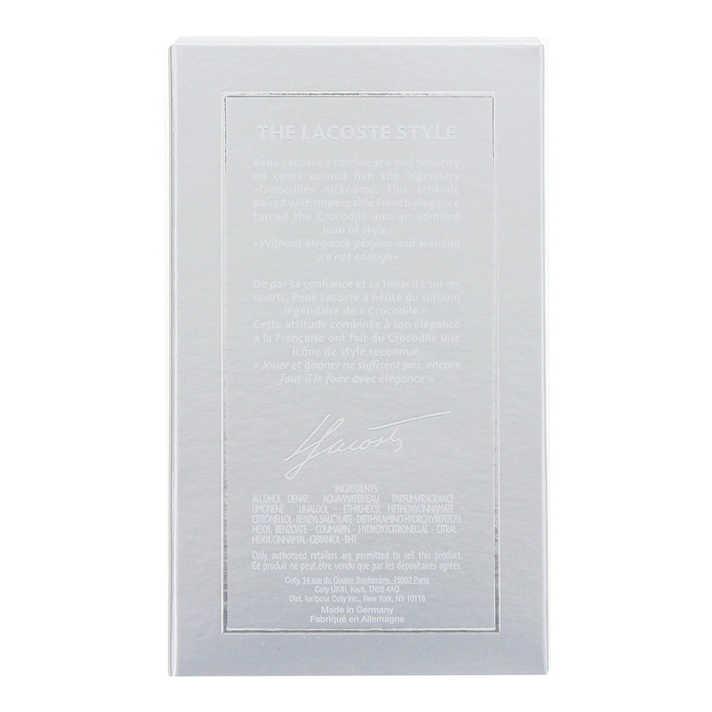 Lacoste L'Homme Intense Eau De Toilette 100ml