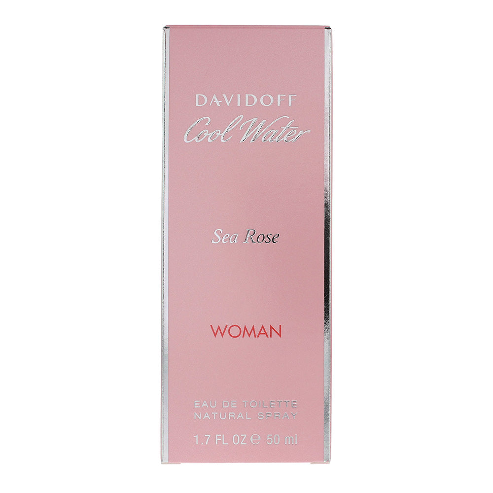 Davidoff Cool Water Sea Rose Woman Eau de Toilette 50ml - Box