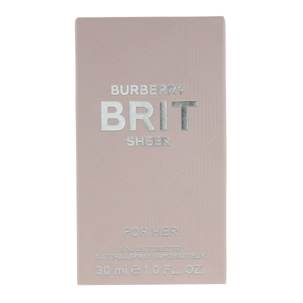 Burberry Brit Sheer Eau de Toilette 30ml - Box