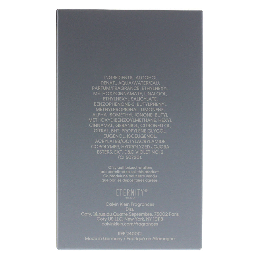 Calvin Klein Eternity Aqua Aftershave 100ml