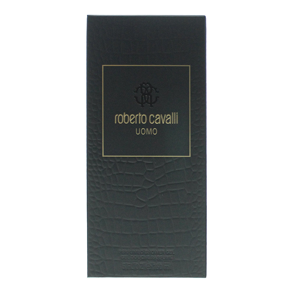 Roberto Cavalli Uomo Shower Gel 150ml - Box