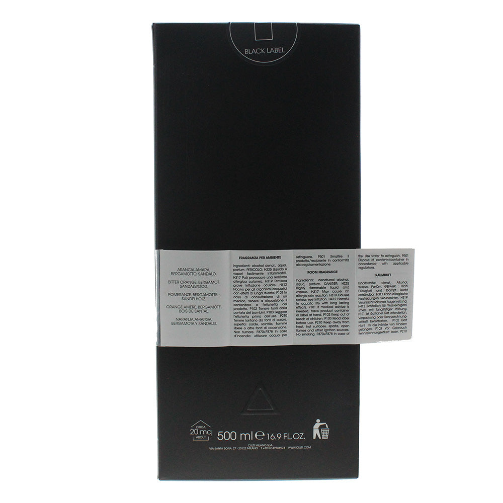Culti Milano Black Label Decor Aramara Diffuser 500ml