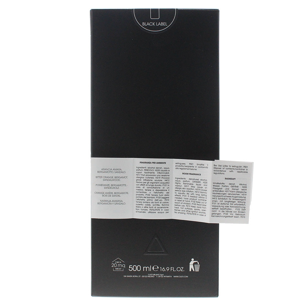 Culti Milano Black Label Stile Aramara Diffuser 500ml