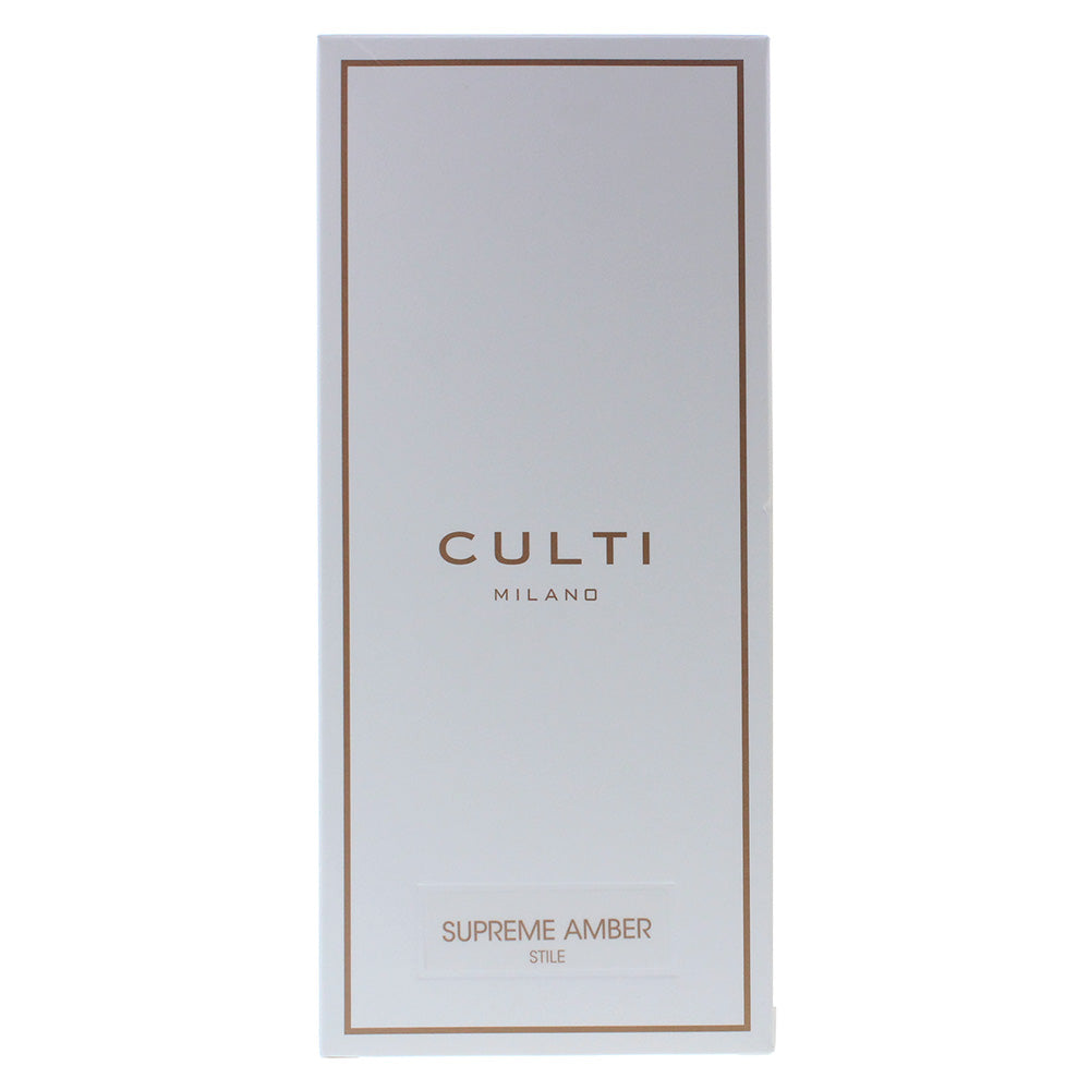 Culti Milano Stile Supreme Amber Diffuser 500ml - Box