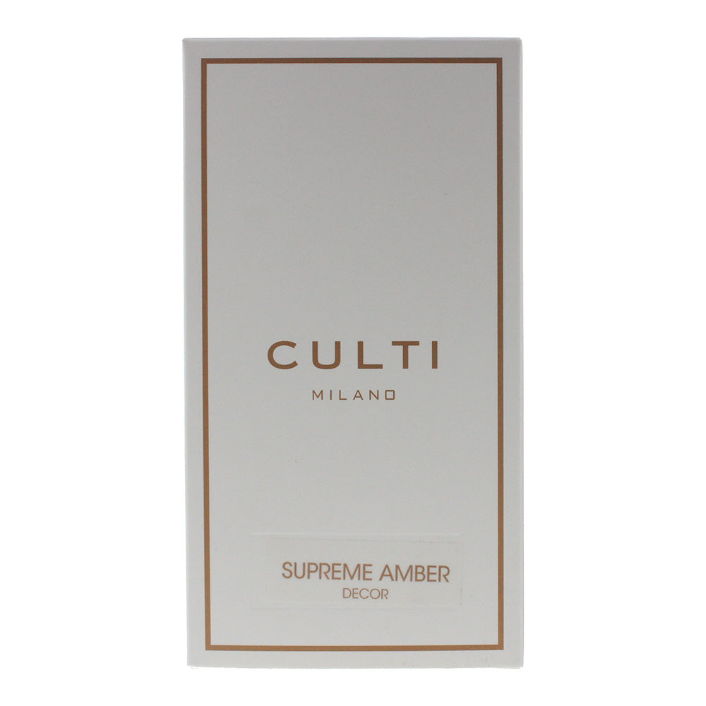 Culti Milano Decor Supreme Amber Diffuser 250ml - Box