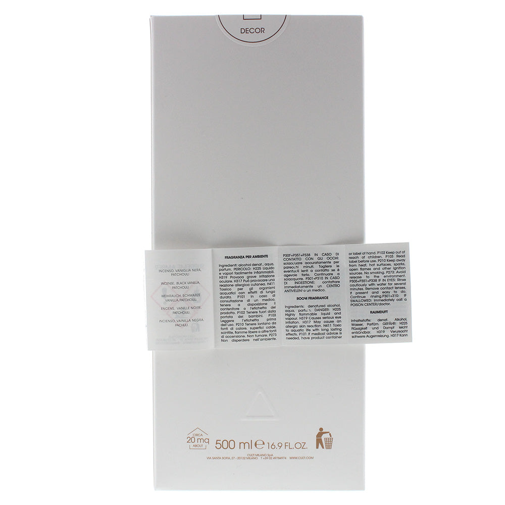 Culti Milano Decor Supreme Amber Diffuser 500ml