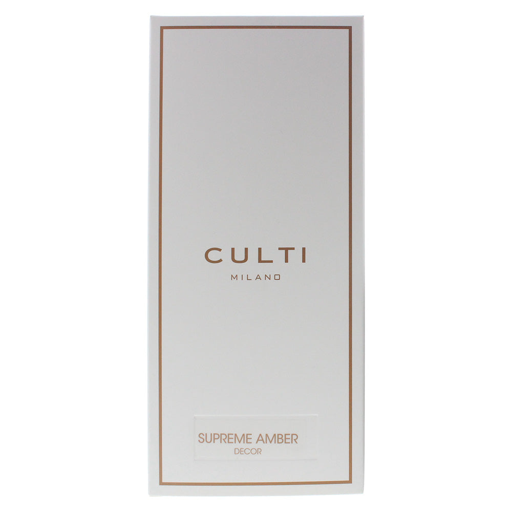Culti Milano Decor Supreme Amber Diffuser 500ml - Box