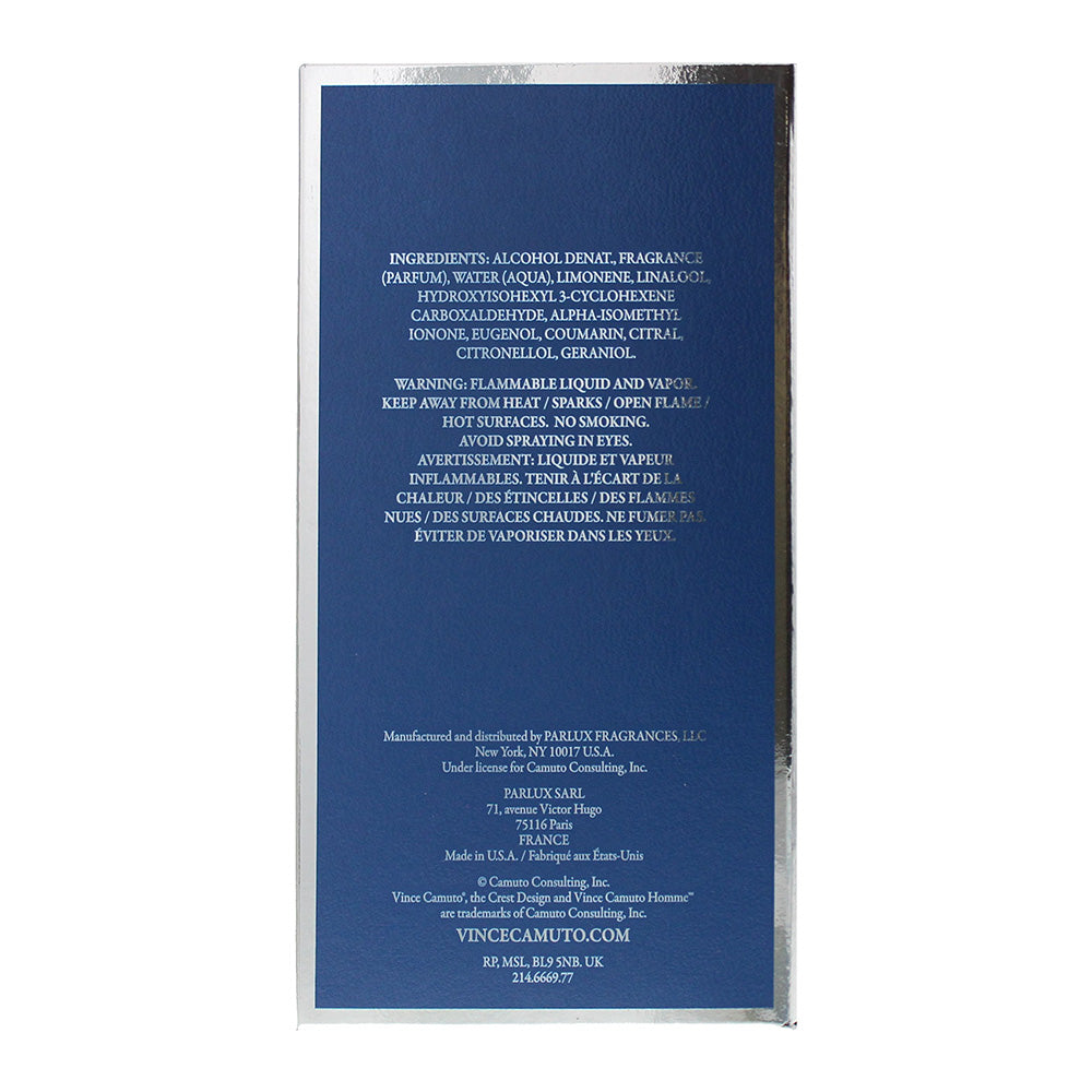 Vince Camuto Homme Eau De Toilette 100ml