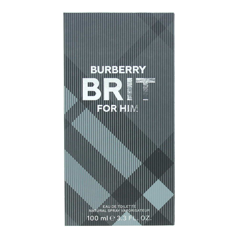 Burberry Brit For Him Eau de Toilette 100ml - Box