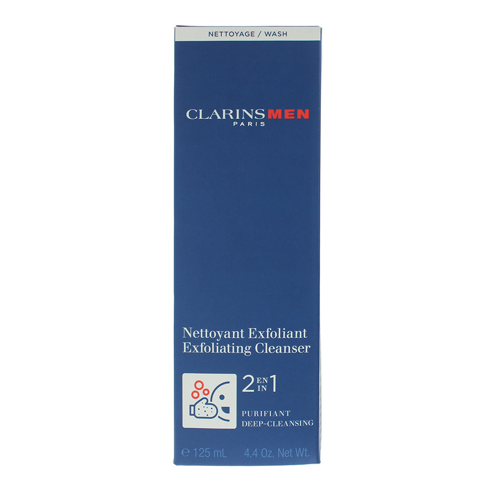 Clarins Men Exfoliating Cleanser 125ml - Box
