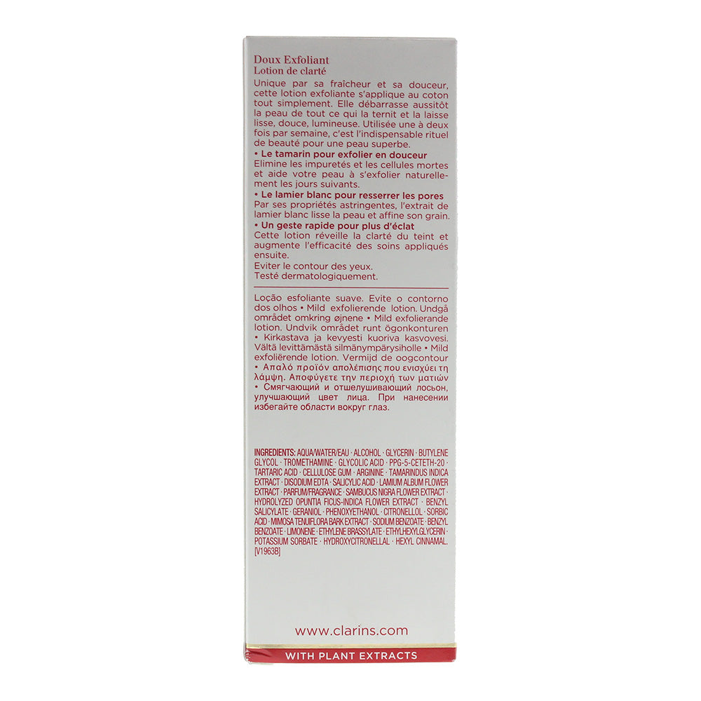 Clarins Gentle Exfoliator Brightening Toner 125ml