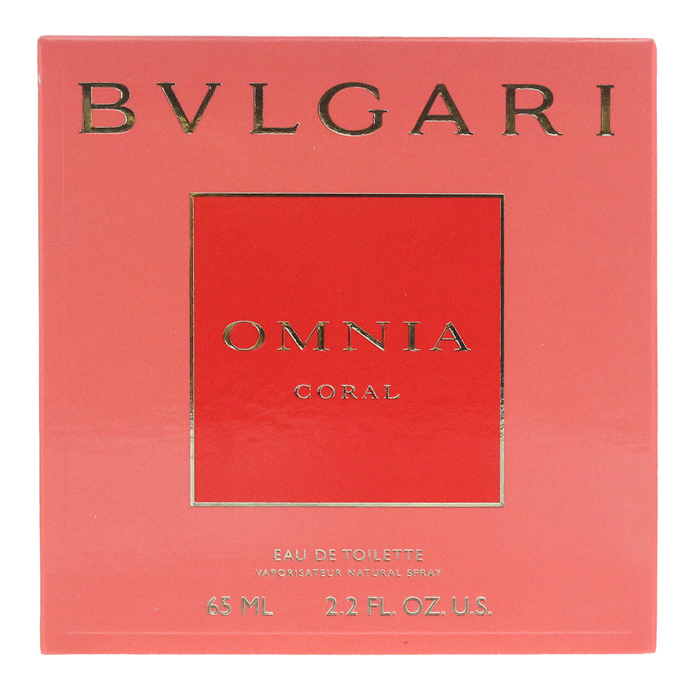 Bulgari Omnia Coral Eau de Toilette 65ml - Box