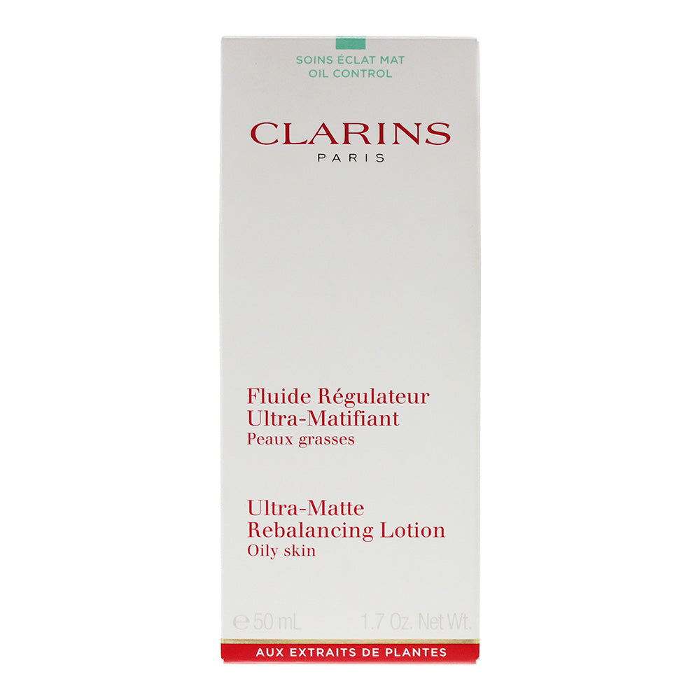 Clarins Ultra-Matte Rebalancing Lotion For Oily Skin 50ml - Box