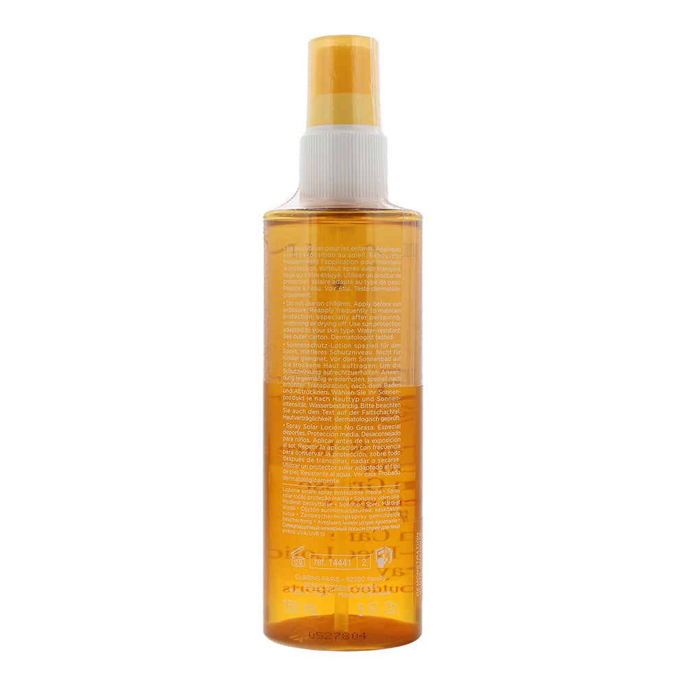 Clarins Sunscreen Care Oil-Free Lotion Spray 150ml SPF 15