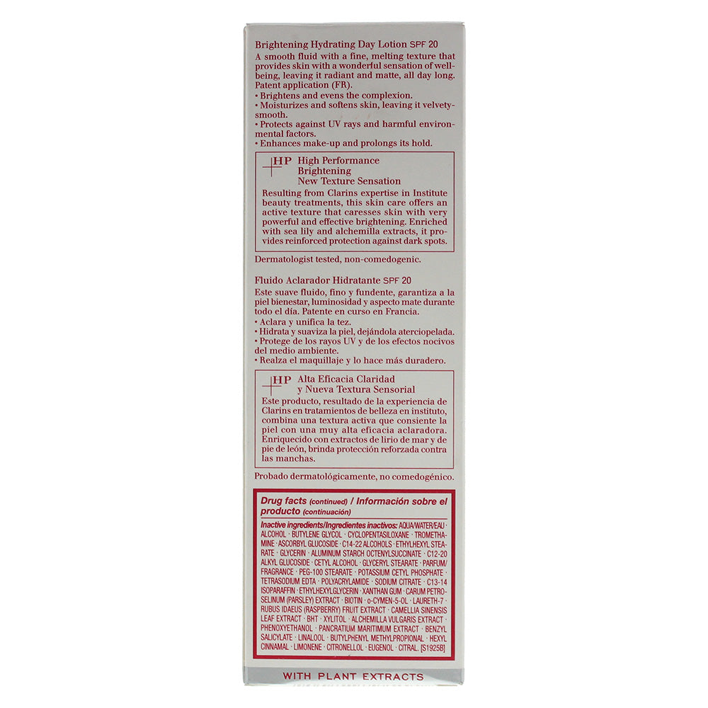 Clarins Bright Plus Brightening Hydrating Day Lotion 50ml