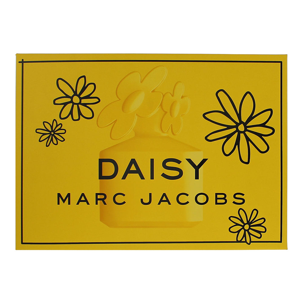 Marc Jacobs Daisy Eau De Toilette 3 Piece Gift Set: Eau De Toilette 50ml - Body Lotion 75ml - Shower Gel 75ml