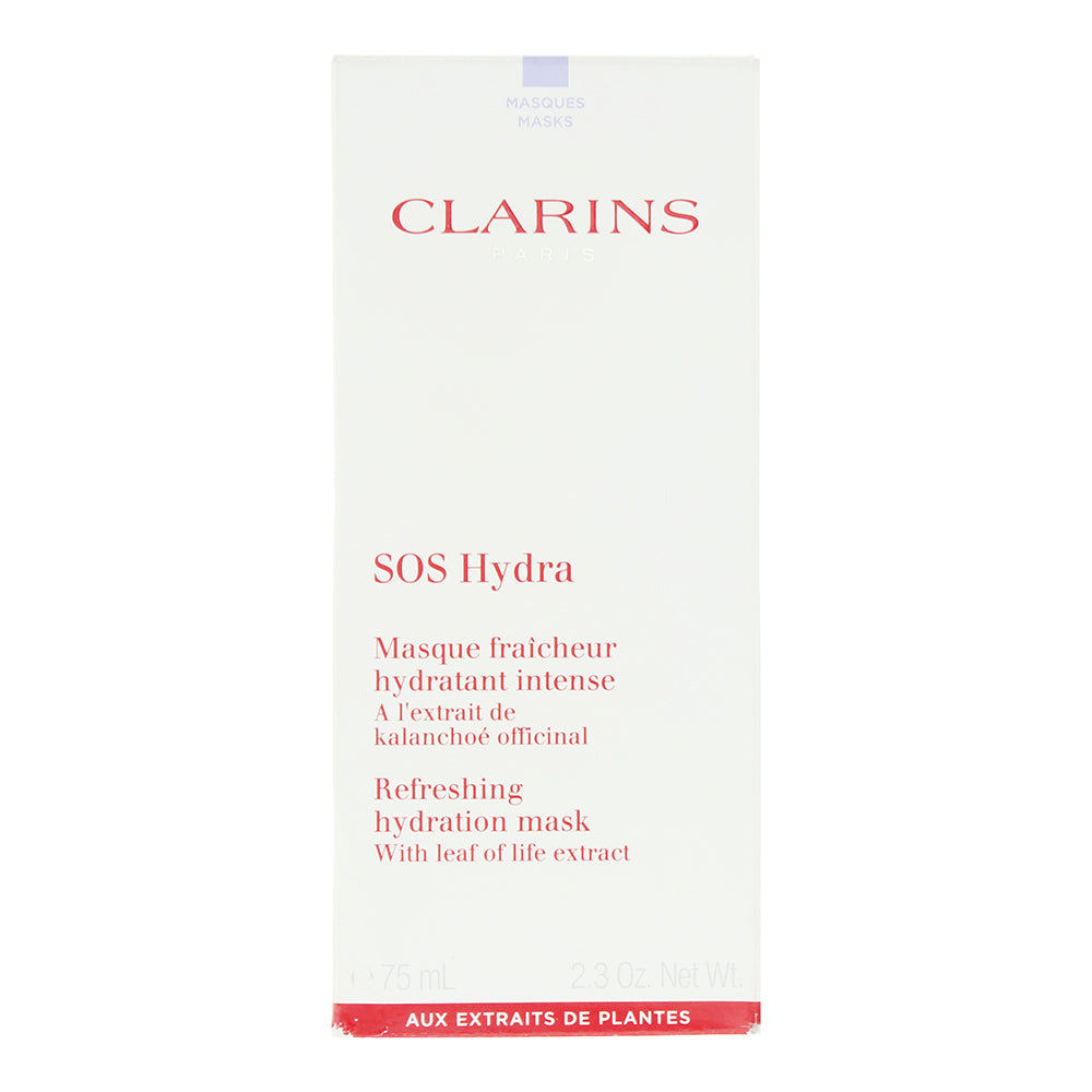 Clarins SOS Hydra Refreshing Hydration Mask 75ml - Box