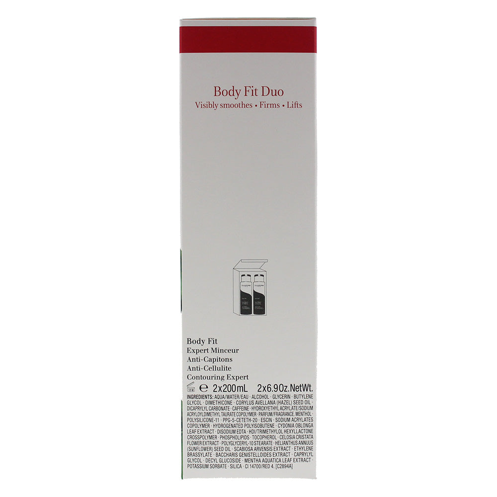 Clarins Body Fit 2 Piece Gift Set: Body Fit Duo 2 x 200ml