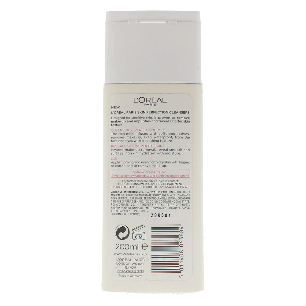 L'oreal Skin Perfection Cleansing Milk 200ml