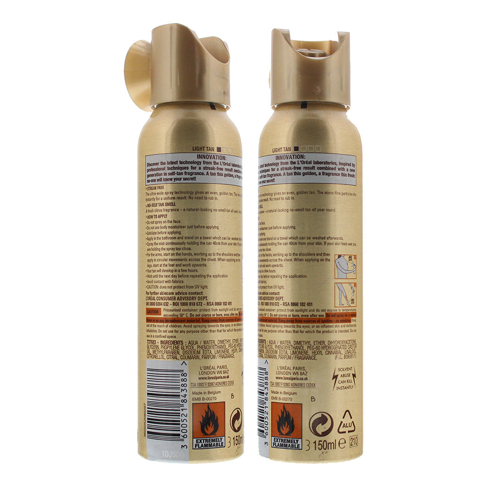 L'oreal Sublime Bronze Tanning Mist 150ml