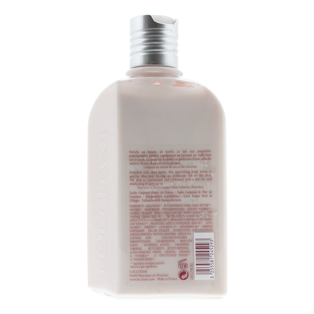 L'occitane Cherry Blossom Shimmering Body Lotion 250ml