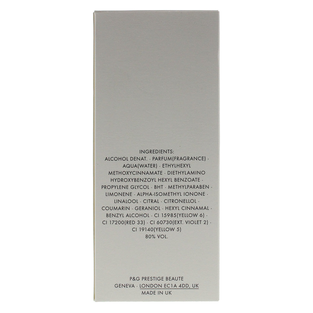 Dolce & Gabbana La Tempérance 14 Eau de Toilette 100ml - Ingredients