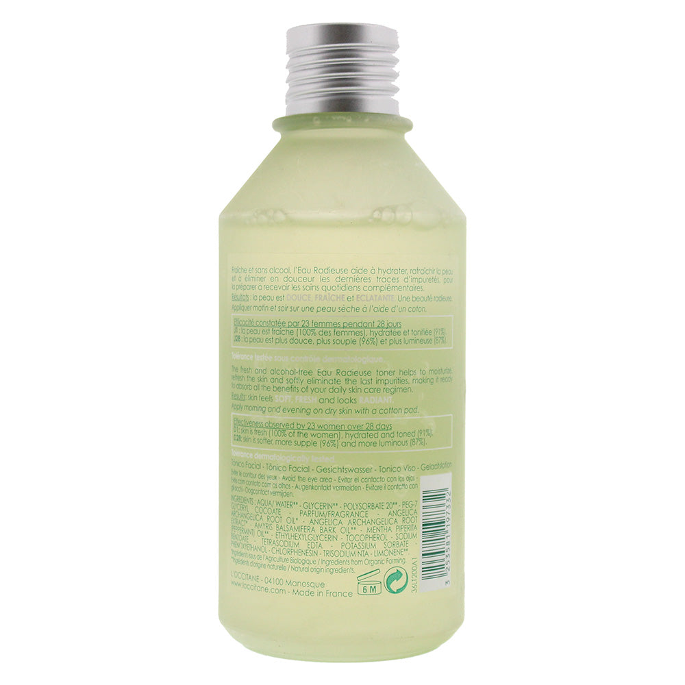 L'occitane Angelica Face Toner 200ml