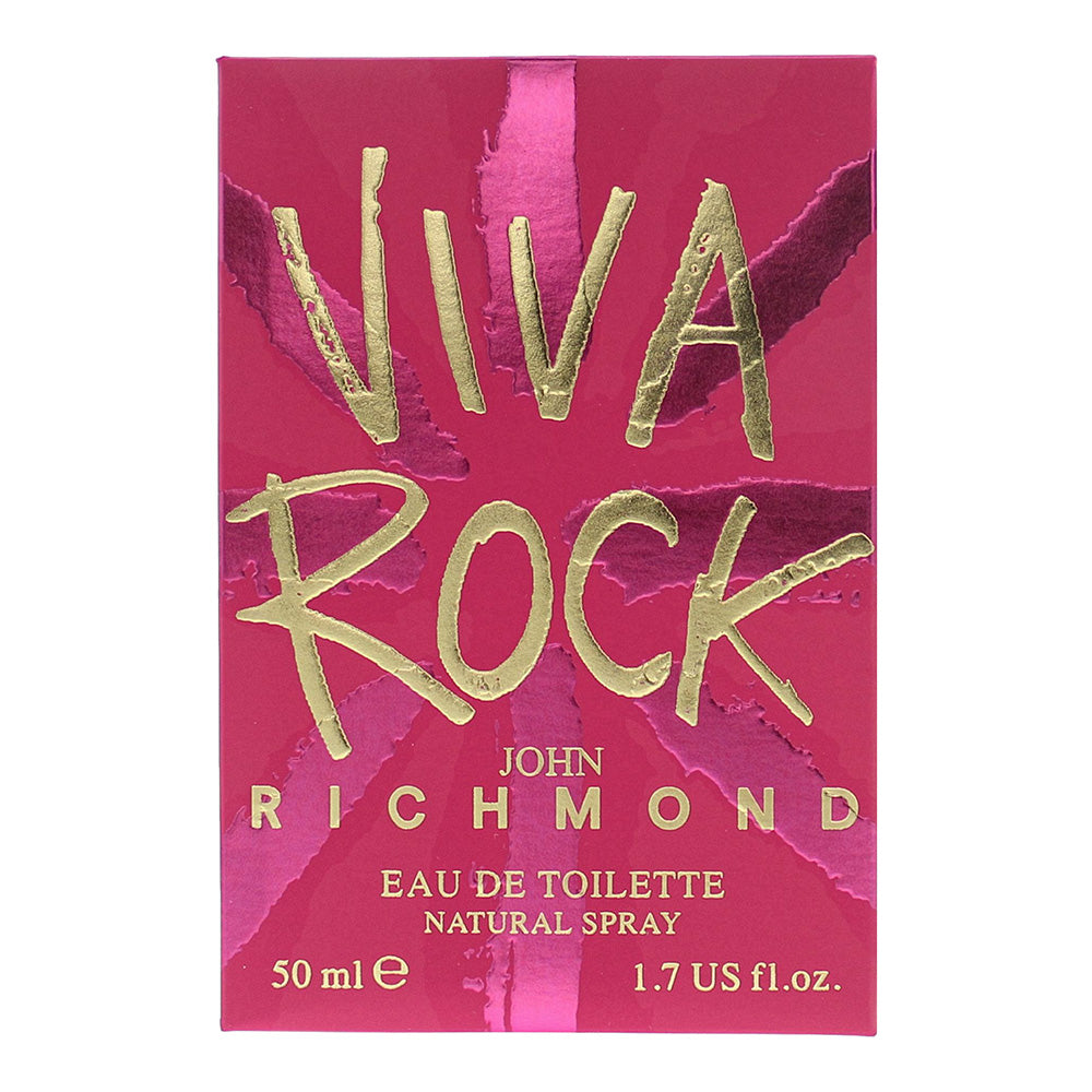 John Richmond Viva Rock Eau de Toilette 50ml - Box