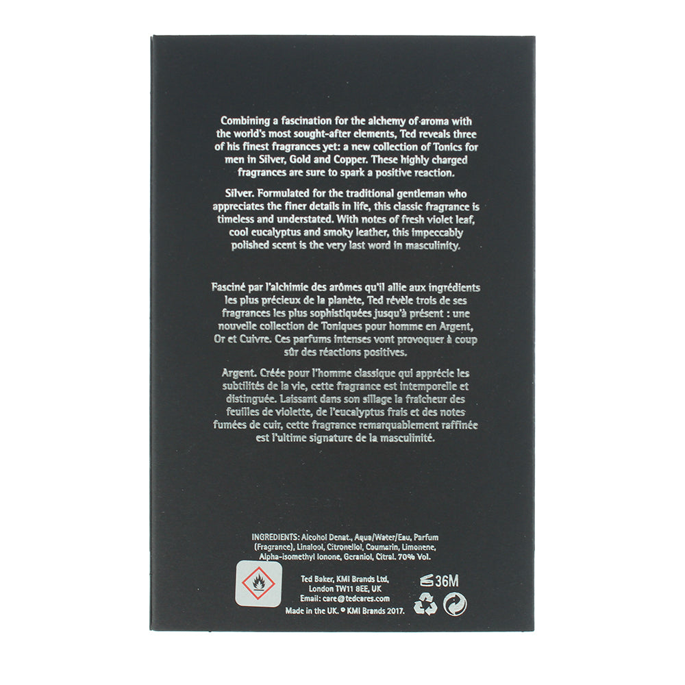 Ted Baker Ag Eau de Toilette 100ml - Ingredients