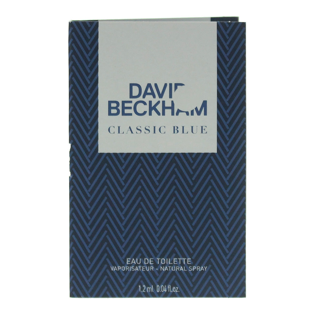 David Beckham Classic Blue Eau de Toilette 1.2ml - Box
