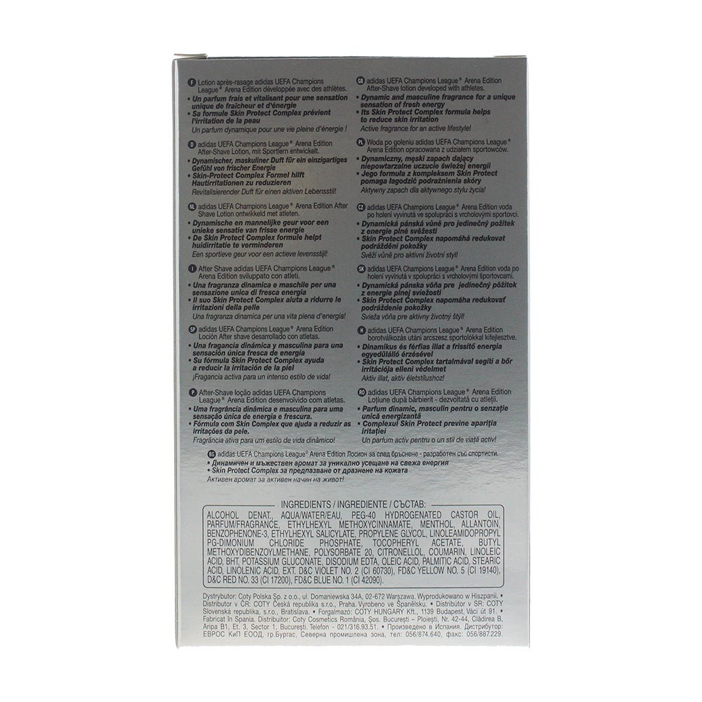 Adidas Champions League Arena Edition Aftershave 100ml